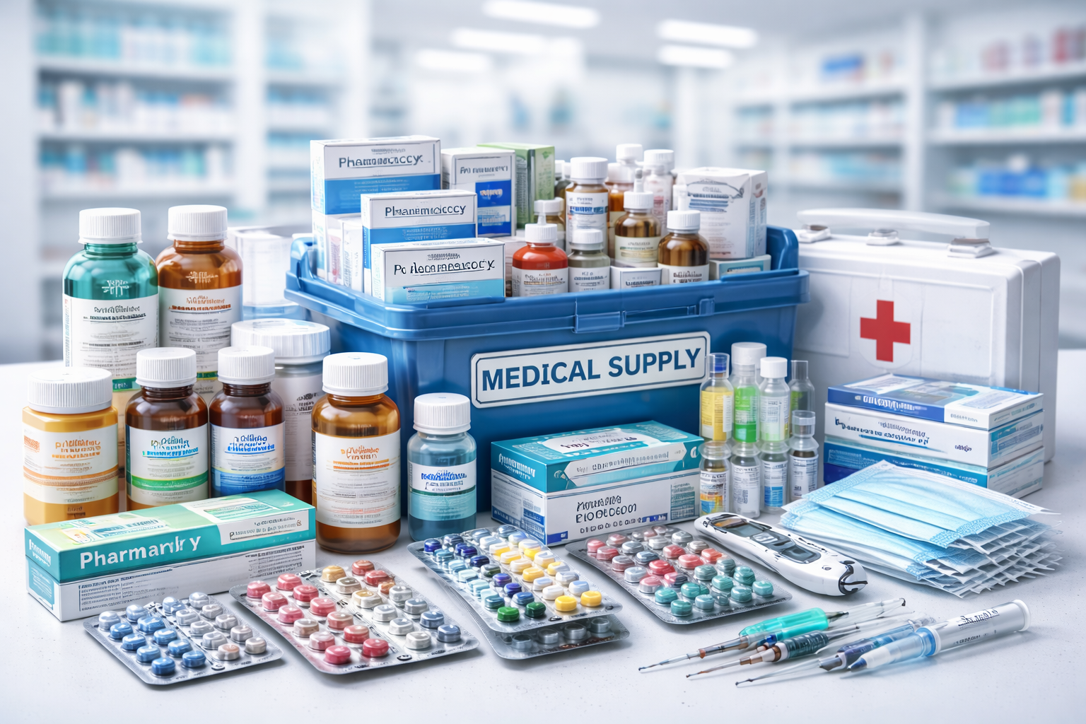 Medicine distribution and supply chain